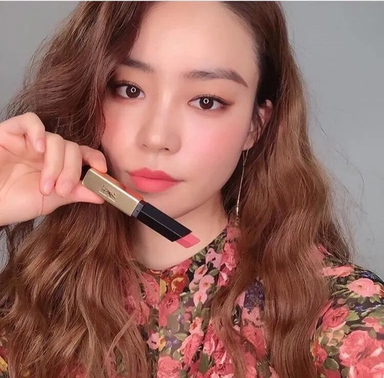 Review son YSL Rouge Pur Couture The Slim Nu Incongru Màu 12 - 6