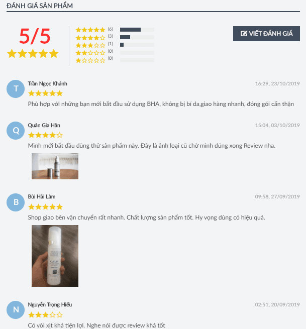 Đánh giá chi tiết tẩy da chết Paula’s Choice Calm Redness Relief 1% BHA Lotion Exfoliant - 11