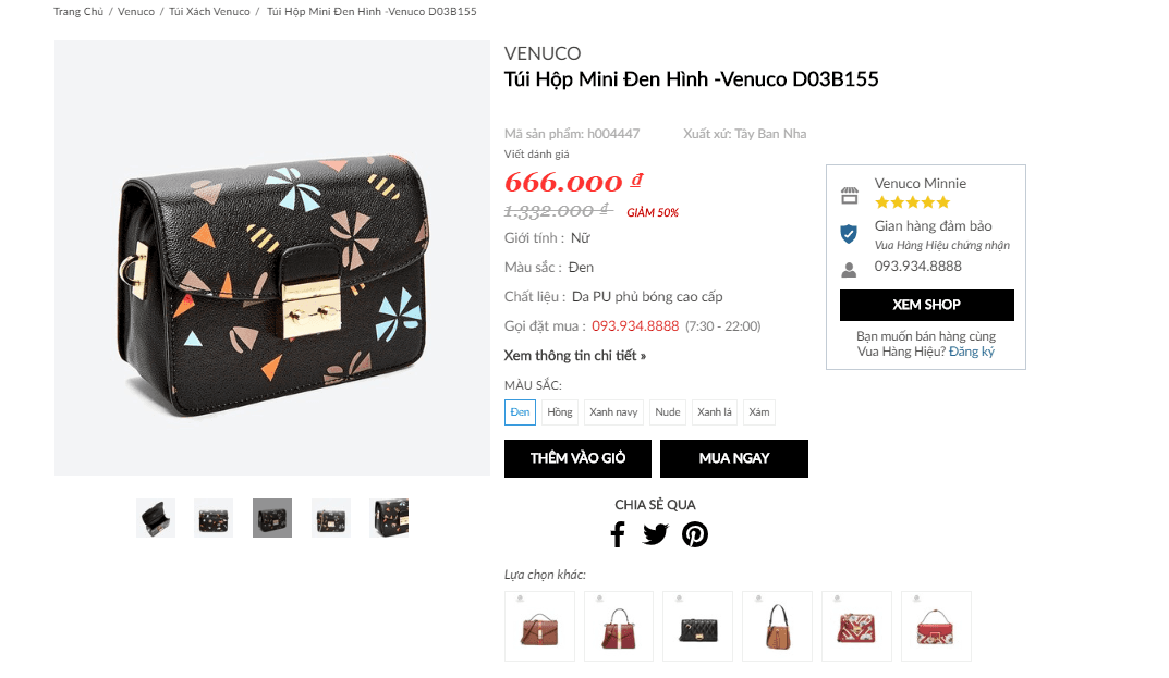 Túi xách Venuco có tốt không? Địa chỉ mua túi Venuco chính hãng giá tốt
