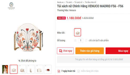 Túi xách Venuco có tốt không? Địa chỉ mua túi Venuco chính hãng giá tốt