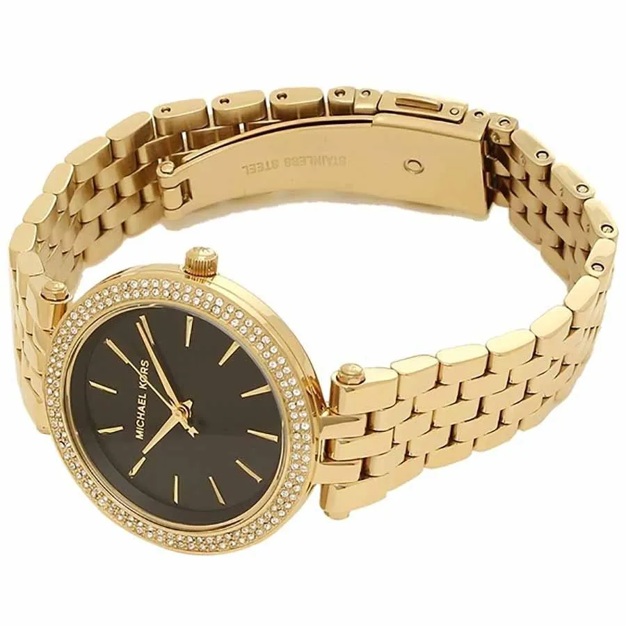 Những mẫu đồng hồ Michael Kors dây kim loại đen bí ẩn và sang trọng - 7