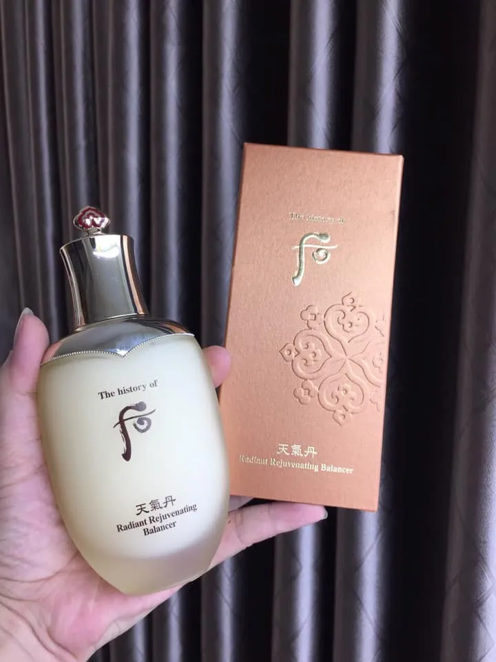 Công dụng của nước hoa hồng Whoo Cheongidan Radiant Rejuvenating Balancer