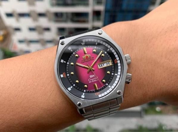 Đồng hồ Orient SK mặt lửa phiên bản mới với sức hút đầy uy lực cho phái mạnh