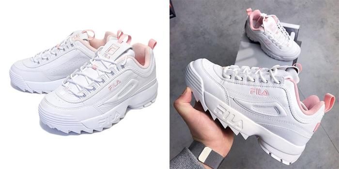 Giày Fila Disruptor 2 Script White - Giày - Vua Hàng Hiệu