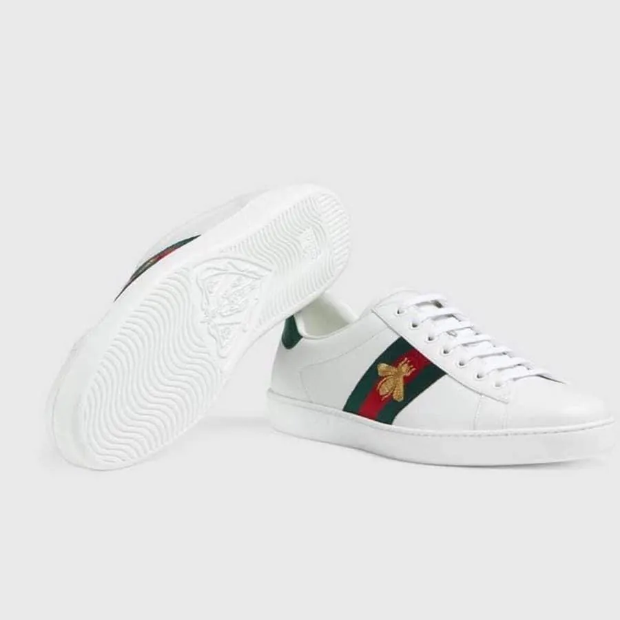 Giày Men's Ace Embroidered Sneaker auth Gucci giá bao nhiêu? Địa chỉ mua trực tuyến