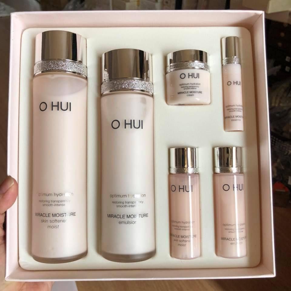Review set Ohui hồng dưỡng ẩm có tốt không? Địa chỉ mua mỹ phẩm Ohui chính hãng
