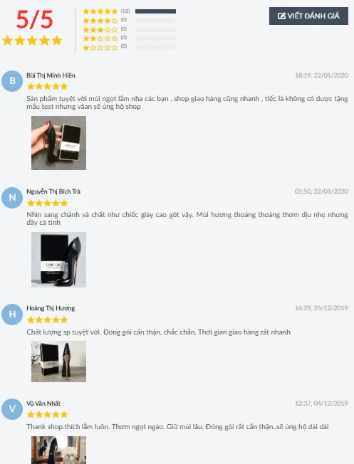 Review các chai nước hoa Carolina Herrera “hot” hiện nay
