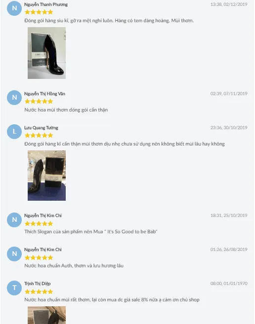 Review các chai nước hoa Carolina Herrera “hot” hiện nay