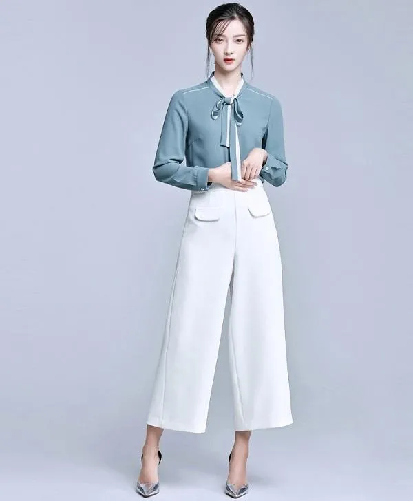 Cách kết hợp quần lửng ống rộng với áo và giày theo xu hướng thời trang trendy