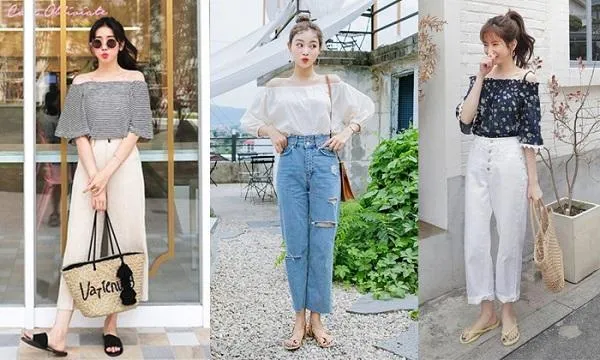 Cách kết hợp quần lửng ống rộng với áo và giày theo xu hướng thời trang trendy