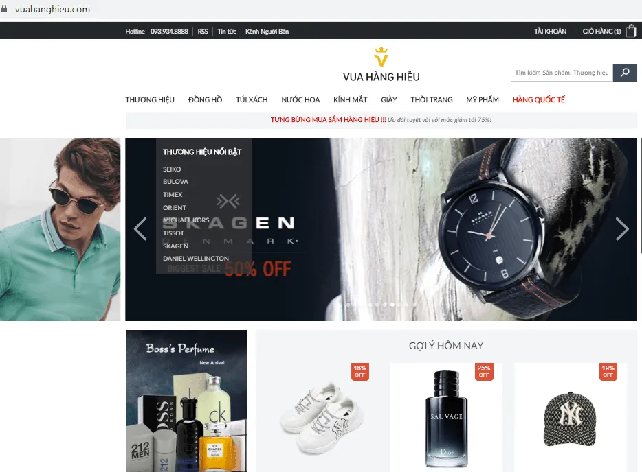 Top 9 website quốc tế order hàng hiệu chính hãng giá rẻ uy tín