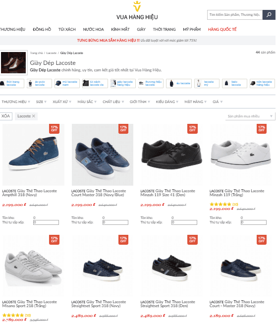 5 cách nhận biết giày Lacoste thật giả và địa chỉ mua uy tín