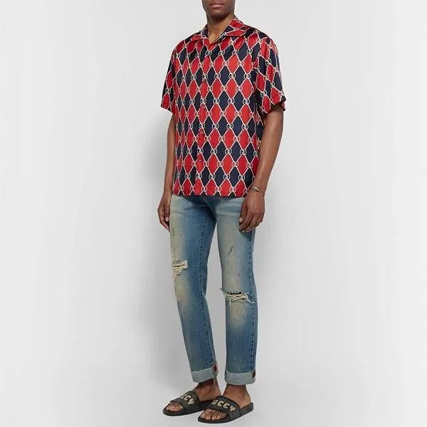 5+ cách lên đồ với dép nam Gucci chính hãng. Địa chỉ mua hàng auth uy tín - 3