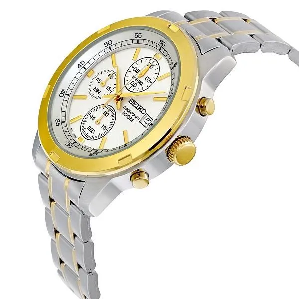 15 kiểu đồng hồ Seiko nam màu silver & gold chính hãng giá tốt