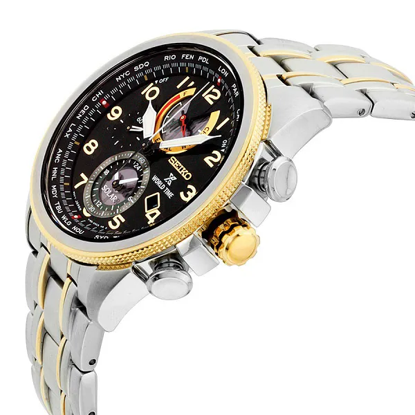 15 kiểu đồng hồ Seiko nam màu silver & gold chính hãng giá tốt