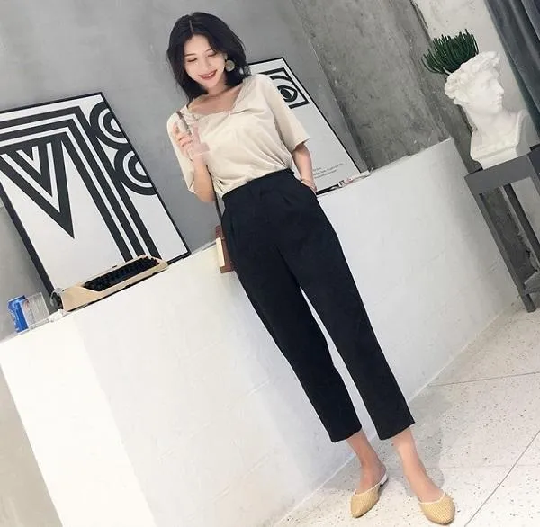Giải đáp mặc quần baggy đi giày gì phù hợp để thoải mái và thời trang