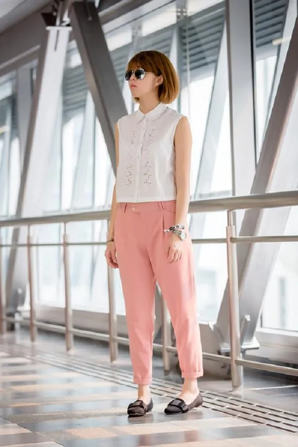 Giải đáp mặc quần baggy đi giày gì phù hợp để thoải mái và thời trang