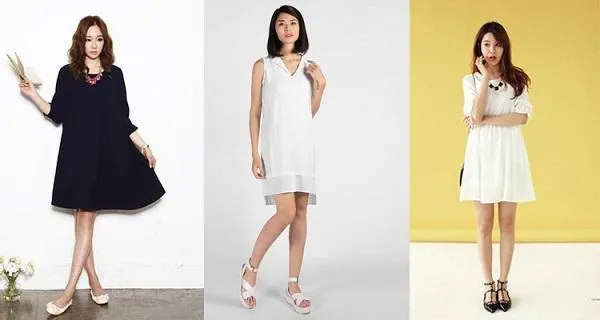 9+ gợi ý mặc đầm suông giày gì cho nàng tự tin và nổi bật