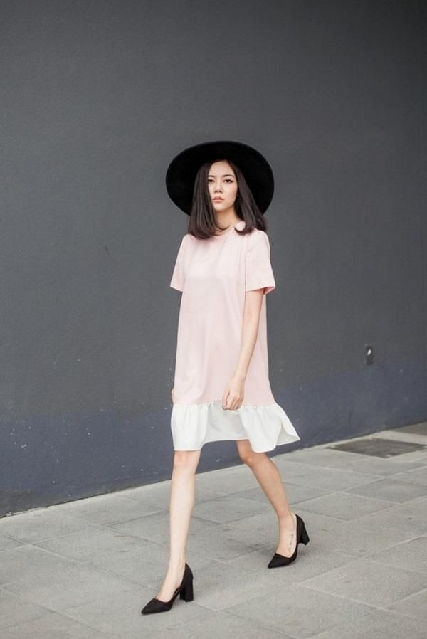 9+ gợi ý mặc đầm suông giày gì cho nàng tự tin và nổi bật