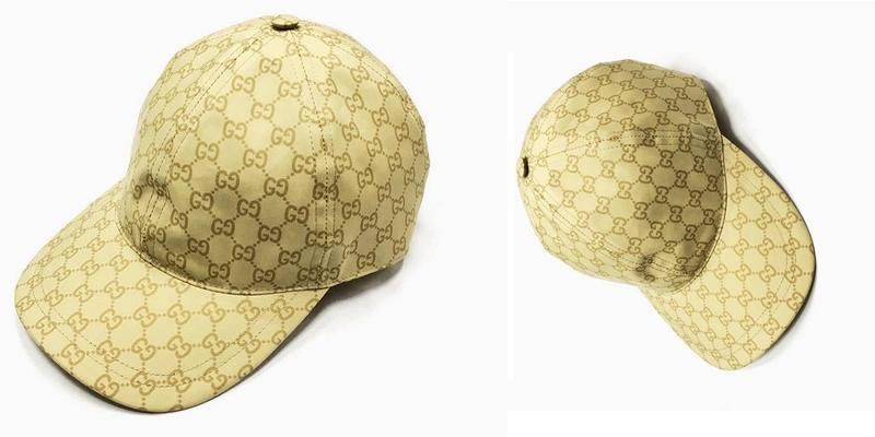Mũ Gucci Children's Original GG Canvas Hat Vân Mono Màu Vàng - Mũ nón - Vua Hàng Hiệu
