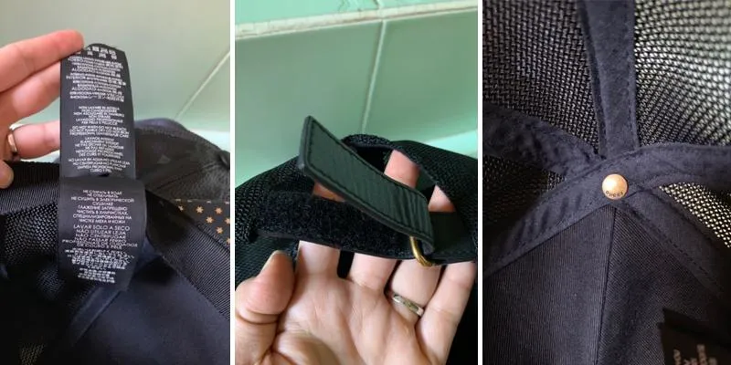 Mua Mũ Gucci Guccy Polka Dot Hat Màu Đen chi tiết sao nhỏ, canvas chính hãng, Giá tốt - 2