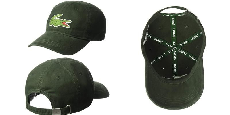 Mũ Lacoste màu xanh lá
