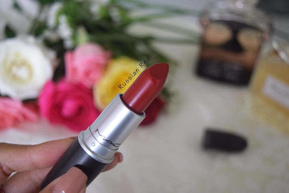 Son Mac Màu Đỏ Đất Mac Russian Red 612 Sang Trọng - Son Môi - Vua Hàng Hiệu