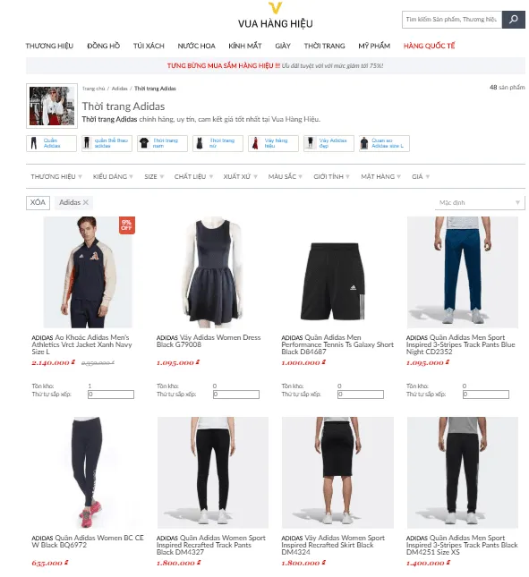 5 cách nhận biết quần áo thể thao Adidas nam nữ chính hãng uy tín