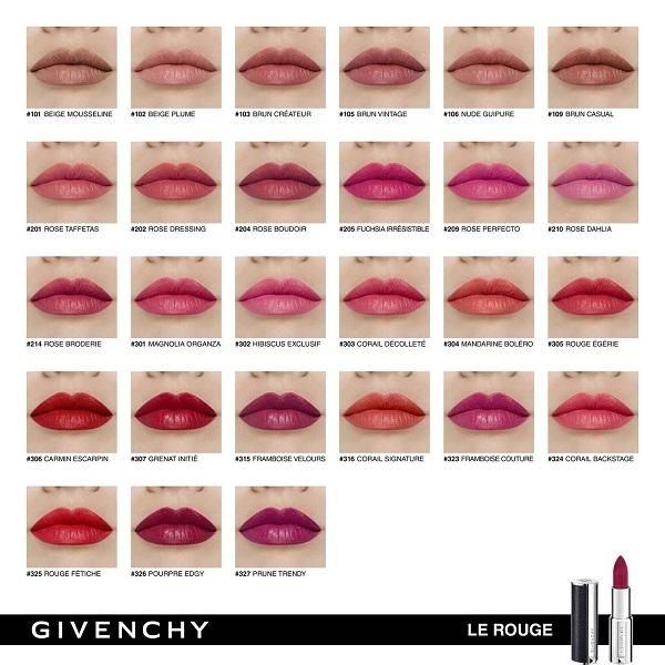 Review 9 màu son Givenchy “thần thánh” đẹp sang chảnh hiếm có - 7
