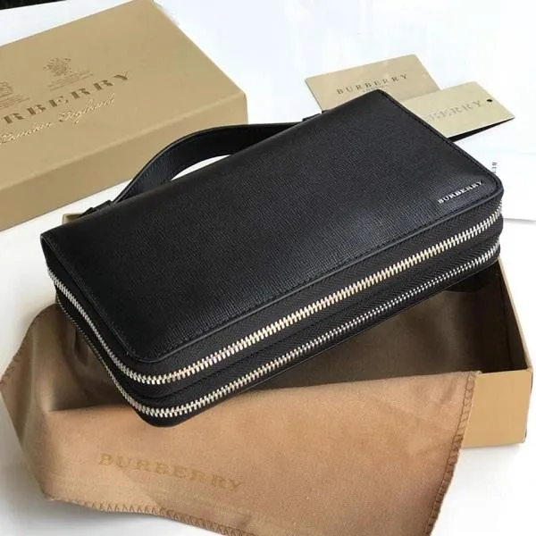 3 mẫu ví cầm tay Burberry nam chính hãng giá chuẩn cho quý ông thành đạt - 7