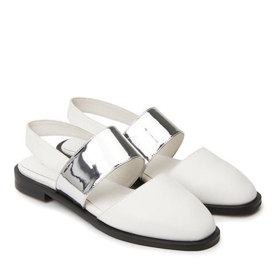 Sandal Nữ Pazzion 888-23 - WHITE - Màu Trắng Size 34 - Giày - Vua Hàng Hiệu