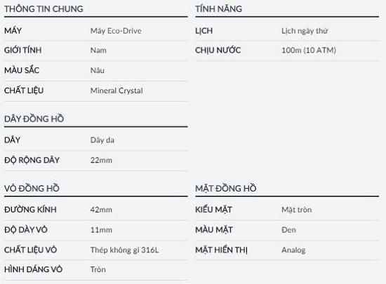 15+ mẫu đồng hồ Citizen Eco Drive chính hãng giá chỉ từ 3 triệu đồng