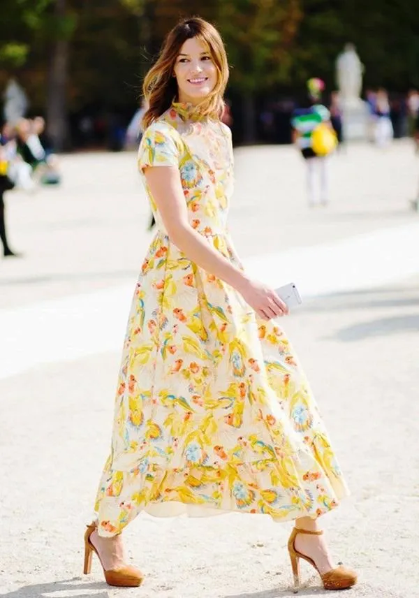 Gợi ý 9+ cách mặc đầm maxi mang giày gì và những phụ kiện đi kèm không thể thiếu - 1