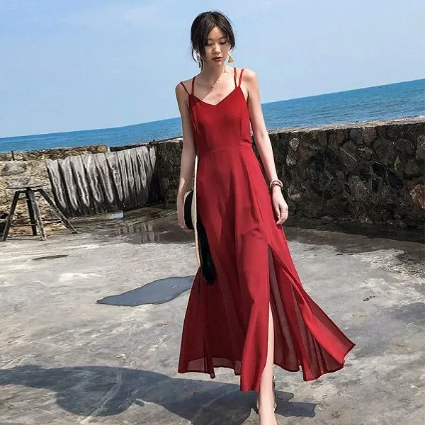 Gợi ý 9+ cách mặc đầm maxi mang giày gì và những phụ kiện đi kèm không thể thiếu - 19