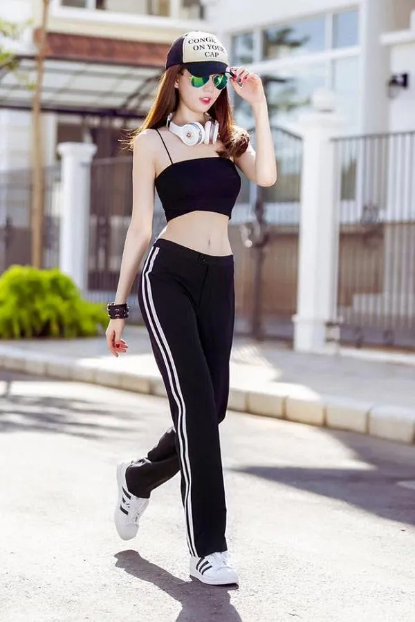 Các cách phối đồ với quần thể thao nữ sáng tạo, mới lạ và thời trang