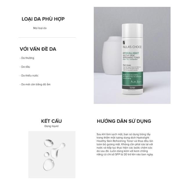 Review 11 loại nước hoa hồng cho da dầu mụn nhạy cảm “đáng đồng tiền bát gạo”