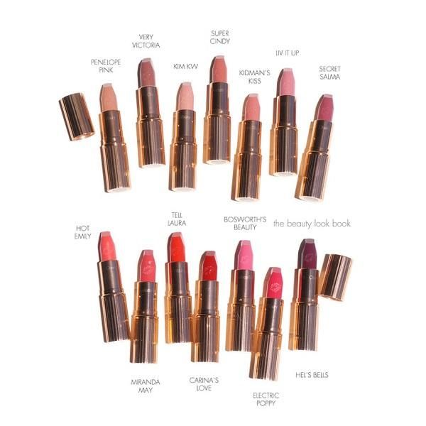 Review 15 màu son Charlotte Tilbury 