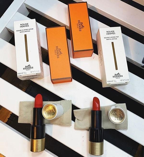 Review Son Rouge Hermès ra mắt với 24 màu cực sang xịn mịn