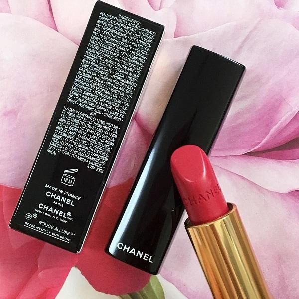Màu son Chanel Rouge Allure quan tâm nhiều và cách nhận biết son Chanel thật giả