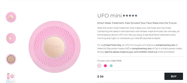 Review công dụng và cách dùng máy đắp mặt nạ Foreo UFO đầy đủ rất chi tiết - 16
