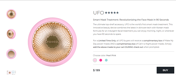 Review công dụng và cách dùng máy đắp mặt nạ Foreo UFO đầy đủ rất chi tiết - 15