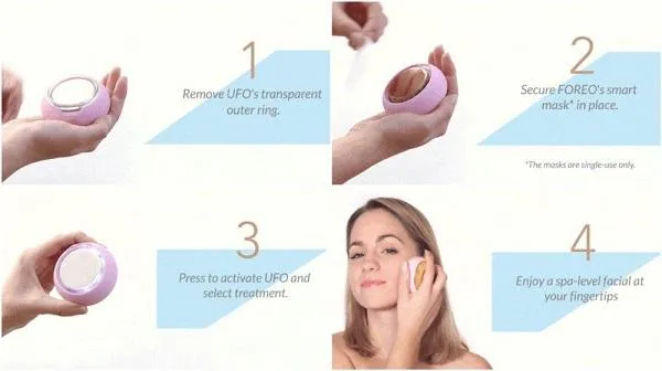 Review công dụng và cách dùng máy đắp mặt nạ Foreo UFO đầy đủ rất chi tiết - 13