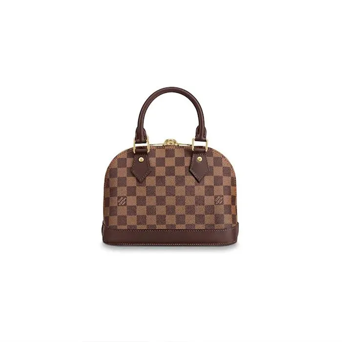 Túi Xách Nữ Louis Vuitton LV Alma BB Damier Ebene Màu Nâu - Túi xách - Vua Hàng Hiệu
