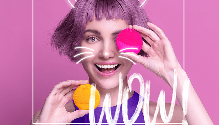 Máy Rửa Mặt Foreo Luna Play Plus Màu Hồng Đậm – Fuchsia - Máy rửa mặt - Vua Hàng Hiệu