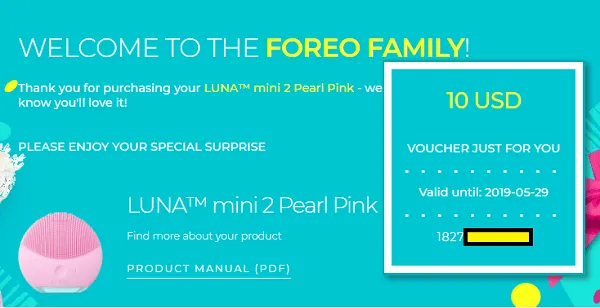 Cách kích hoạt và đăng ký bảo hành máy rửa mặt Foreo Luna 2, Luna Mini 2, Luna 2 Professional