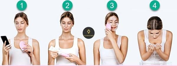 Công dụng và cách sử dụng máy rửa mặt Foreo Luna 3, Luna Mini 3 - 7