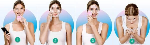 Công dụng và cách sử dụng máy rửa mặt Foreo Luna 3, Luna Mini 3 - 16