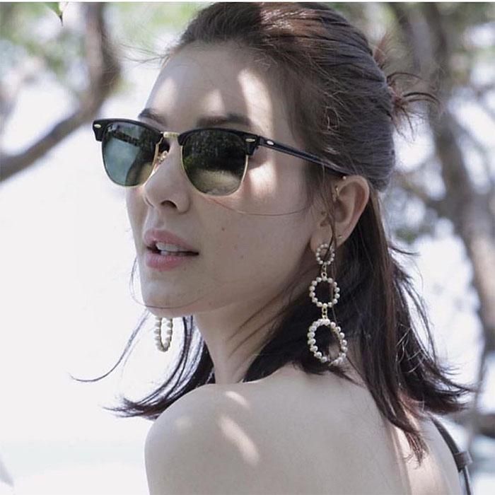 Kính Mát Rayban Clubmaster RB3016 990/9J 51-21 Xanh Green - Kính mắt - Vua Hàng Hiệu