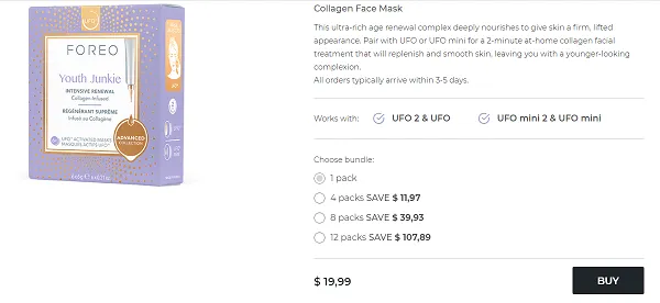 Review 12 loại mặt nạ của Foreo UFO nuôi dưỡng làn da như đi spa ngay tại nhà - 14