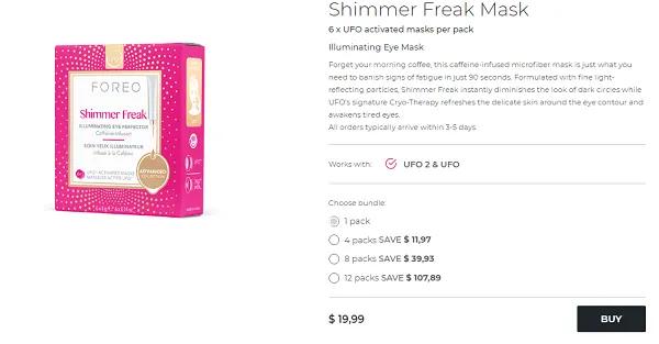 Review 12 loại mặt nạ của Foreo UFO nuôi dưỡng làn da như đi spa ngay tại nhà - 22